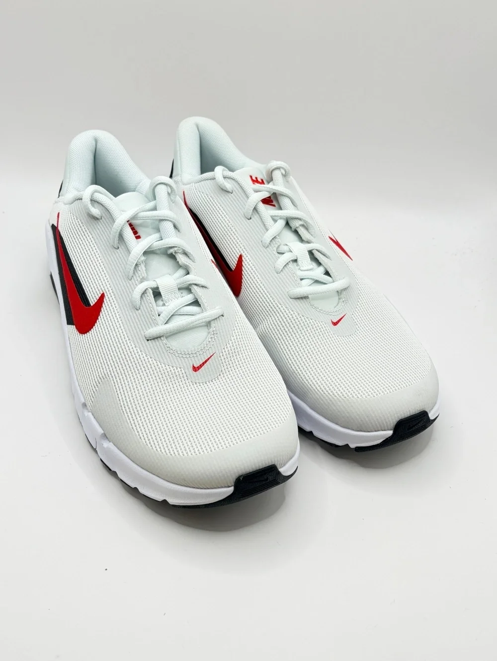 Nike Flex Train Off White & University Red Training Shoes 9.5 Mens